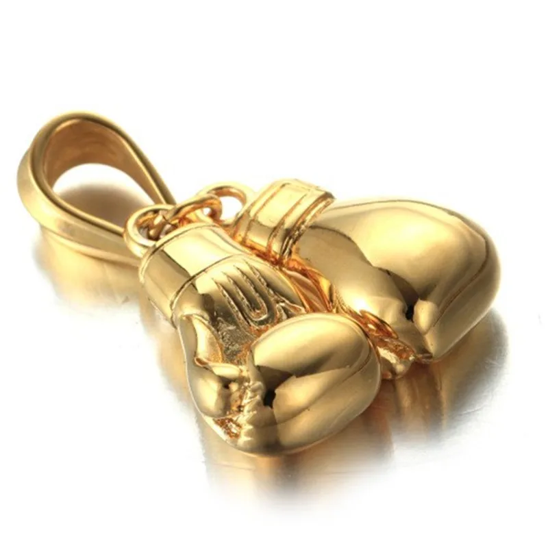 Stainless steel fitness  pendant Men pendant gift double knuckles titanium steel pendant
