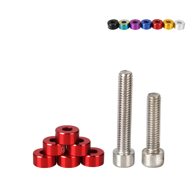 M6 6 Pcs/Pack JKdreamer Aluminum Fender Washers and Bolt for honda Air inlet manifold,engine