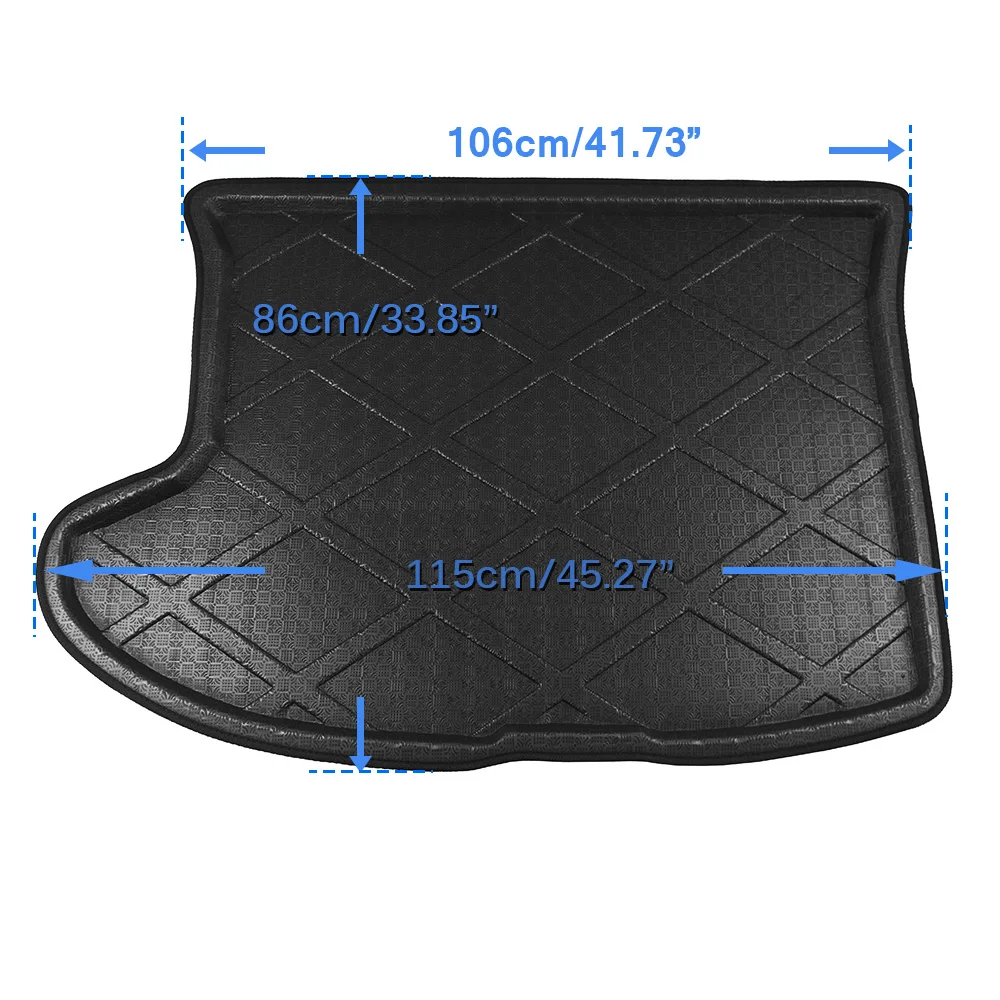 Cawanerl For Jeep Compass Car Cargo Liner Boot Floor Trunk Mat Tray Carpet Pad 2007 2008 2009 2010 2011 2012 2013 2014 2015 2016