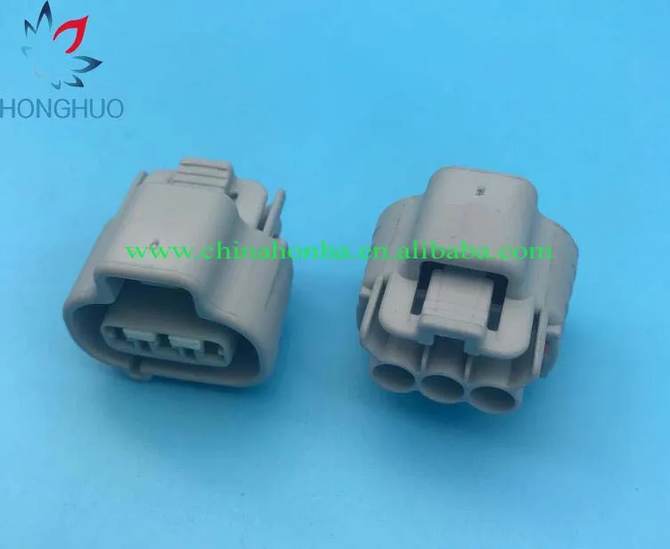 

10 pcs 3 Pin DS-BN-3F-GR Waterproof Automobile Connector VSS Speed Sensor 90980-11145