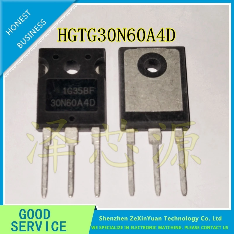 10PCS/LOT HGTG30N60A4D HGTG30N60A G30N60A4D 30N60A FAIRCHILD IGBT N-CH SMPS 600V 60A TO-247