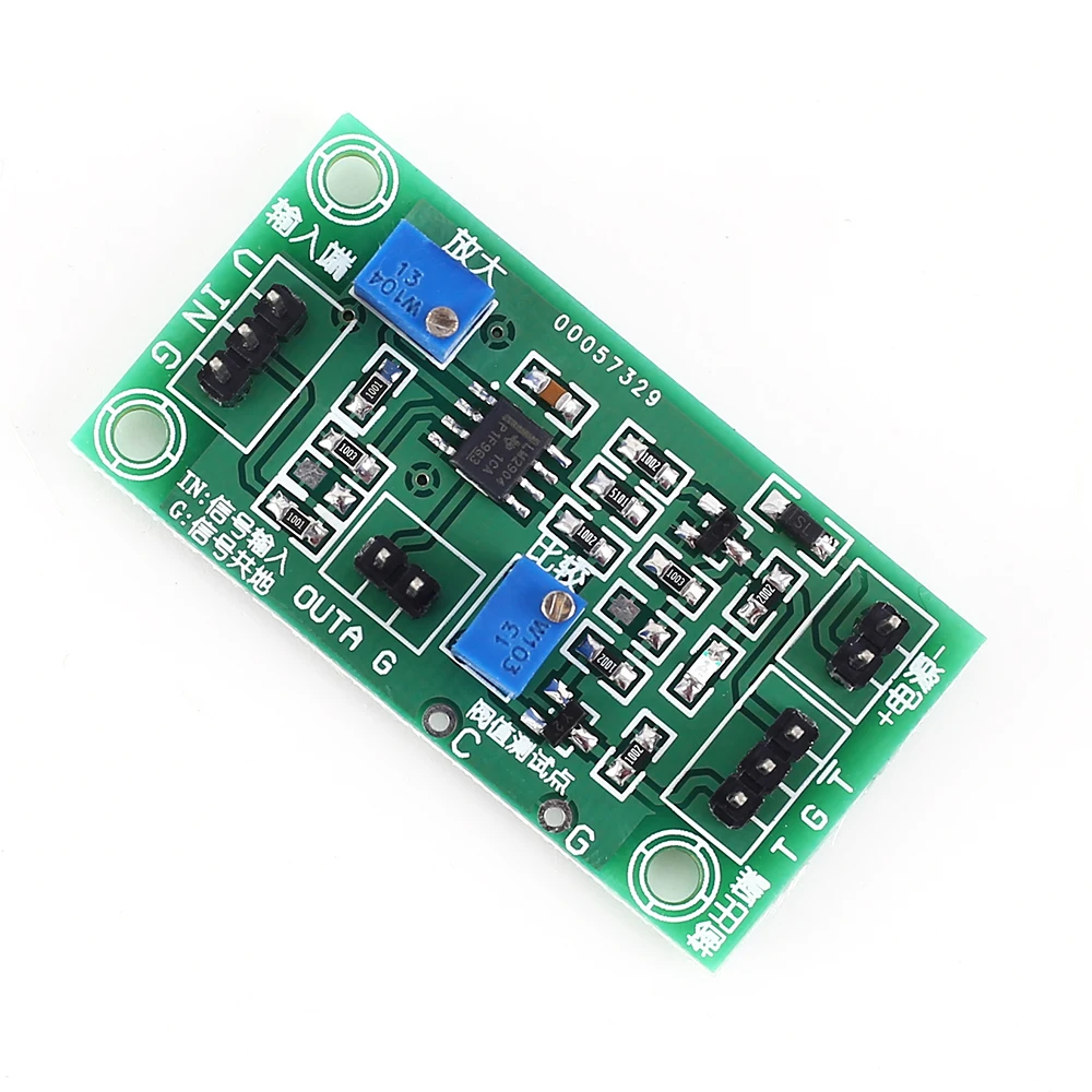 Signal Amplifier Operational Module LM2904 DC 3.5V-24V Adjustable Comparator Threshold Voltage DC High and Low Level