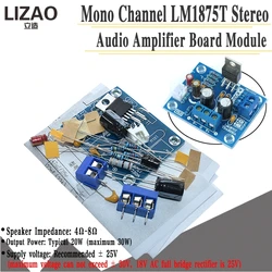 LM1875T mono boom di livello di potenza 30W amplificatore consiglio amplificatore di potenza dell'altoparlante la produzione di PCB kit FAI DA TE LM1875