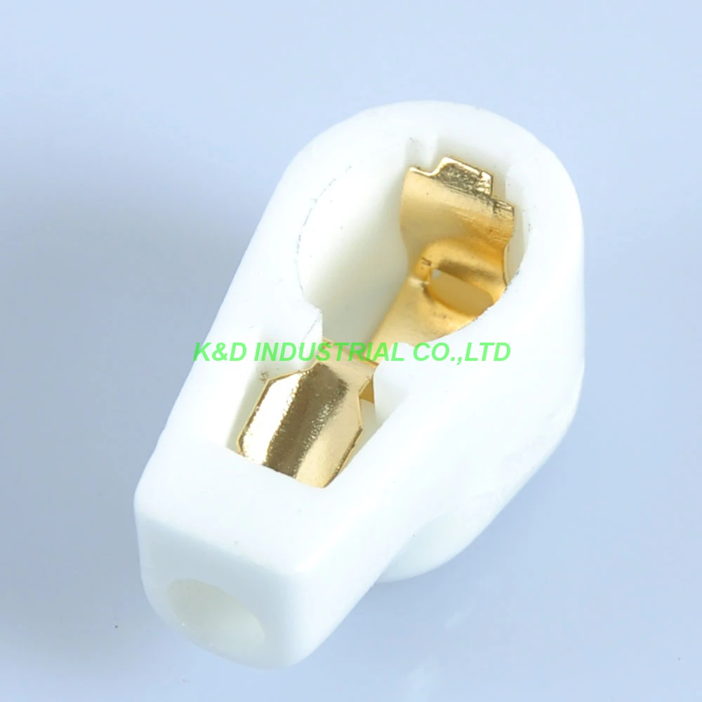 

5pcs GOLD Vacuum Tube Caps/Grip Cap/Plate Cap for 6P13P 6Z18 1625 Ceramic Socket