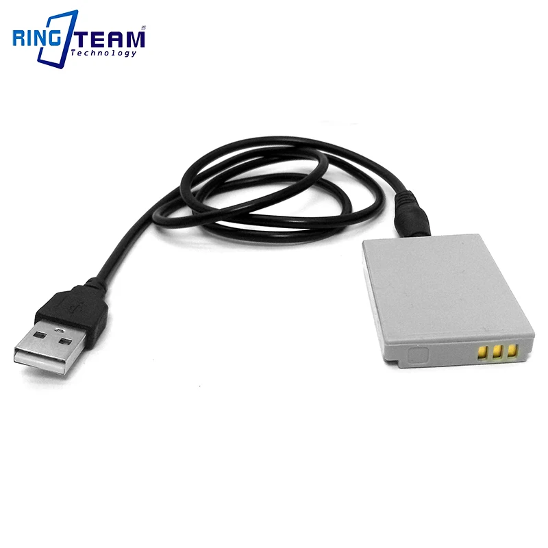 USB-кабель питания постоянного тока 5 В + NB-5L DR30 DR-30, соединитель постоянного тока для камеры Canon Power shot S100 SD970 SD990 SX200 SX210 850 860 IS SX230 HS