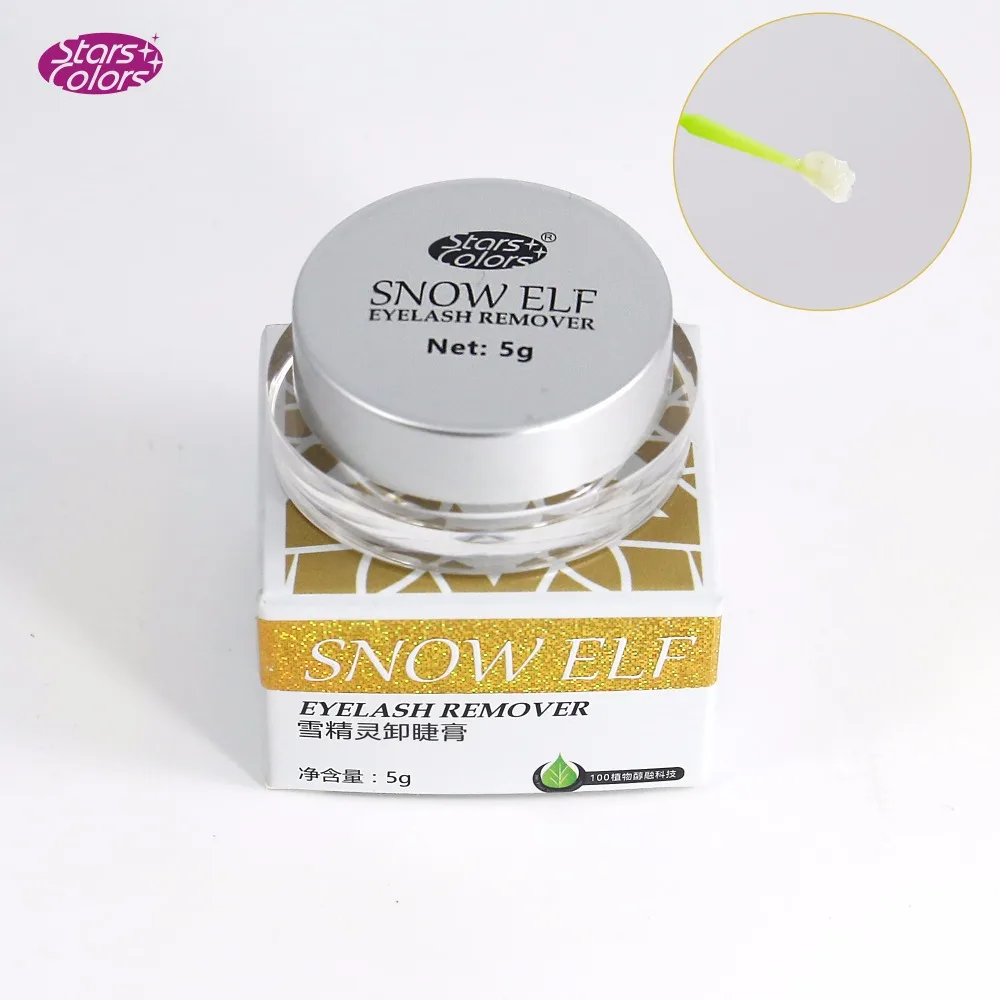 

Eyelash Remover No Stimulate High Quality No Odor Eye lashes Cleanser 5g False Solid Remover No Smell Eyelash Extension tools