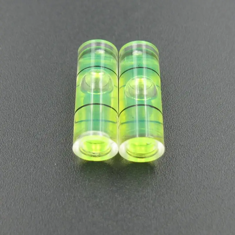 Mini Plastic Level Vials Level Bubble for Photo Frame TV Rack 6.5*18mm (50 pieces/lot)