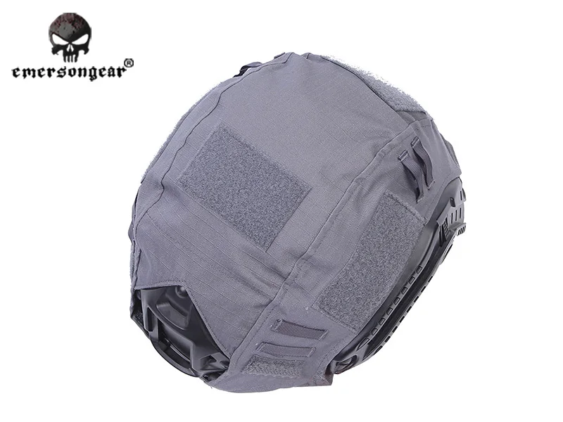 Military Airsoft Tactical Combat Fast Helmet Cover, Wolf Gray, EM8825H