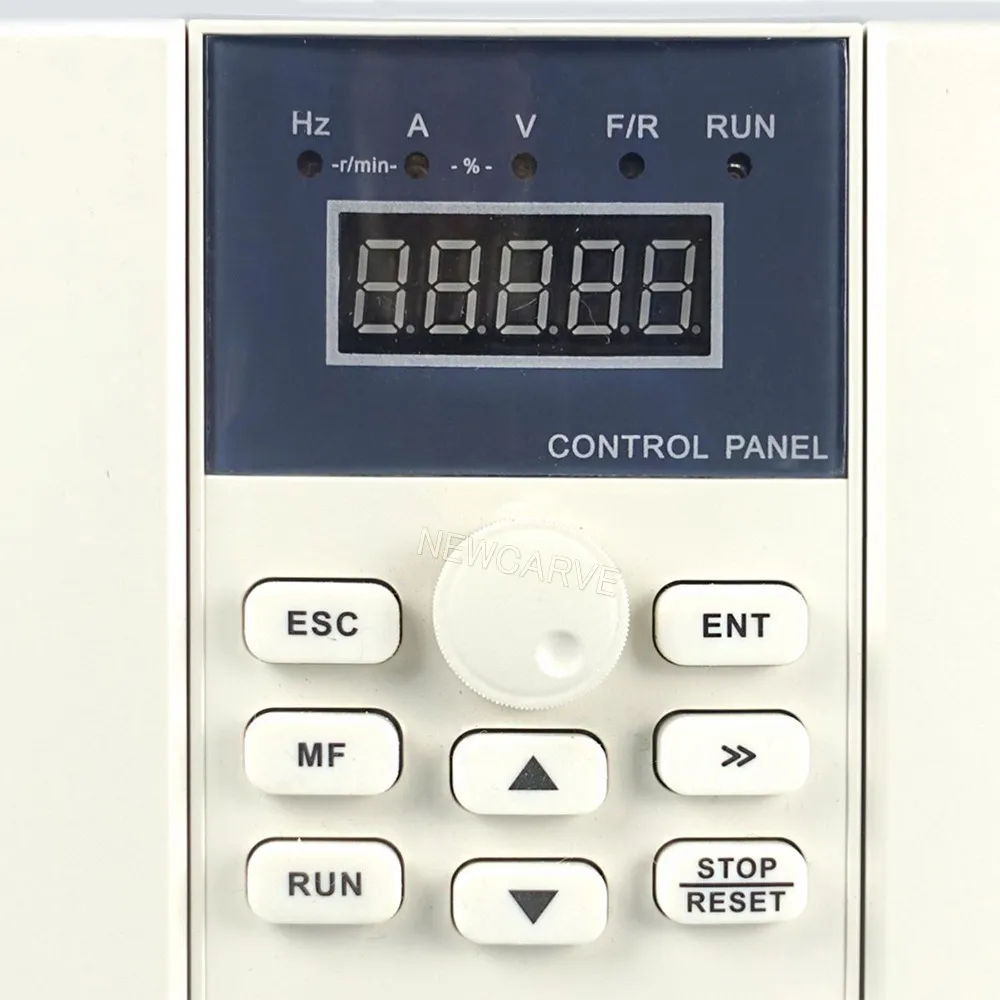 Imagem -03 - Melhor Motorista Variável 220v 380v do Inversor da Frequência de 2.2kw 3kw 4kw 5.5kw Vfd Fc300 para o Motor do Eixo do Cnc Newcarve