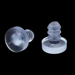 Uxcell 30pcs 9mmx11mm Rubber Anticollision Embedded Soft Stem Bumpers Screw Hole Plugs