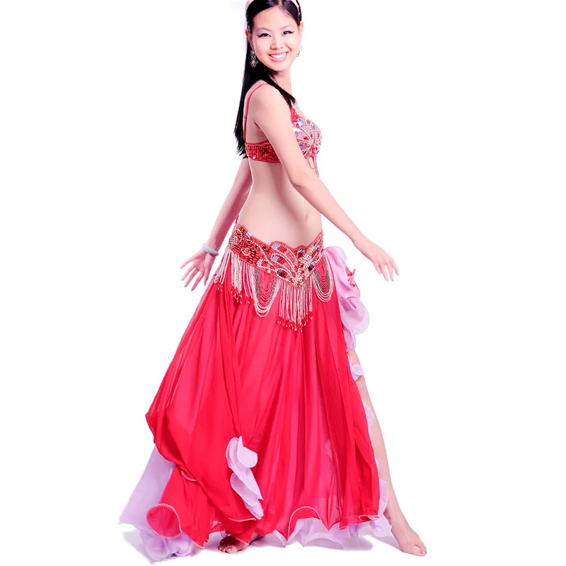 Oriental dance dress belly dance costumes for women belly dancing outfit belly dancer bra belt skirt set sexy bellydance clothes