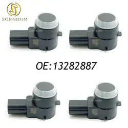 New 4pcs13282887 PDC Parking Sensor Bumper Object Reverse Assist Radar for GMC 0263003817