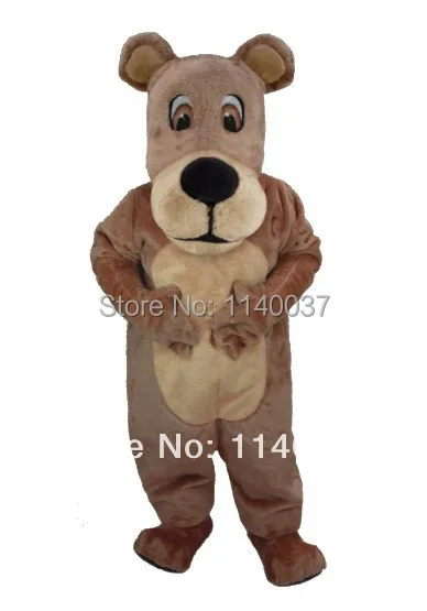 

mascot Teddy Bear Mascot Costume Foam Head With Helmet Good Quality Adult Size Mascotte Outfit Suit Fancy Dress