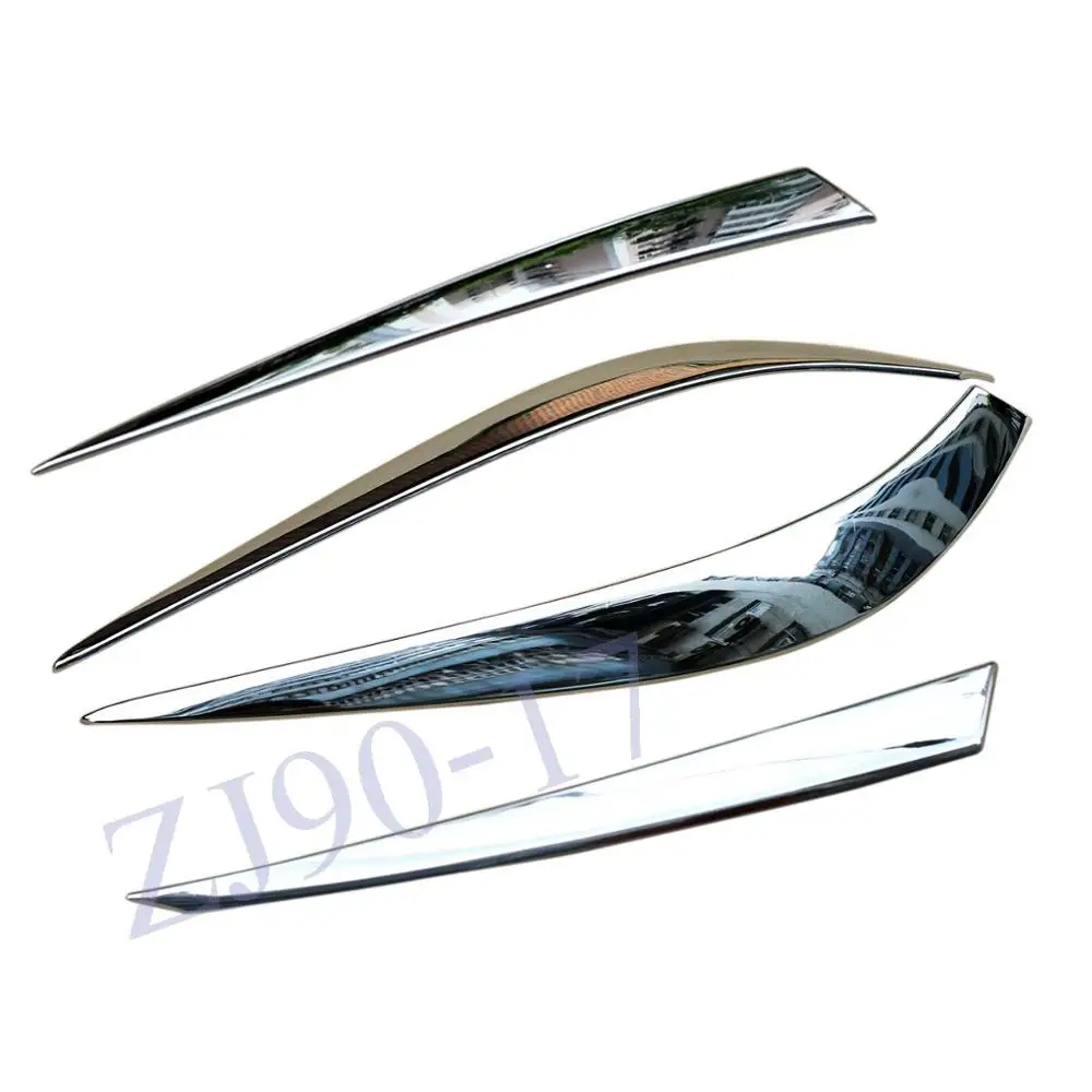 

ABS Chrome Rear Tail Light Taillight Lamp Cover Trim Lid Eyelid Eyebrow Molding Garnish Fit For Mazda 3 Sedan 2014 2015 -2018