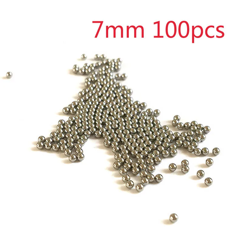 Brand Hot sale outdoor Hunting Slingshot Pinball Steel Balls ammo Mini shot Steel Balls100pcs/lot 6mm 7mm 8mm