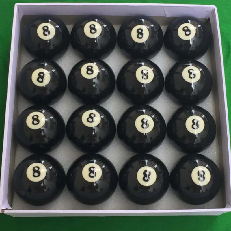 Single 1pc 2 1/4inch Standard Billiard Pool ball 57.25mm NO8/NO9 single ball High Quality Billiard Ball accessories