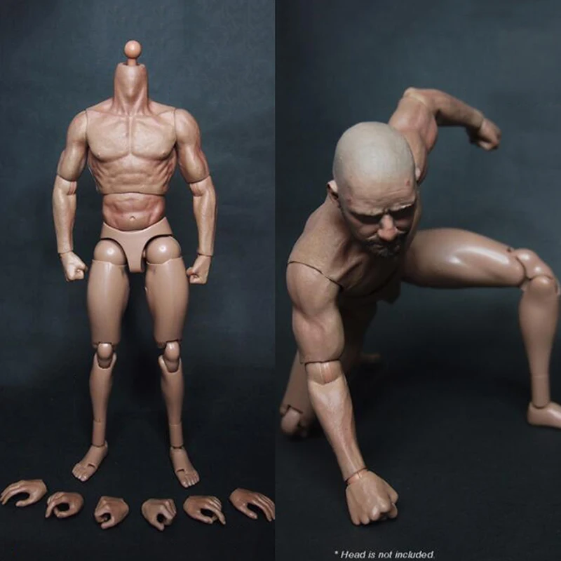 1/6 Scale S001 ZC toy Male Man Boy Body Figure Military Chest Muscular Similar to TTM19 for 12