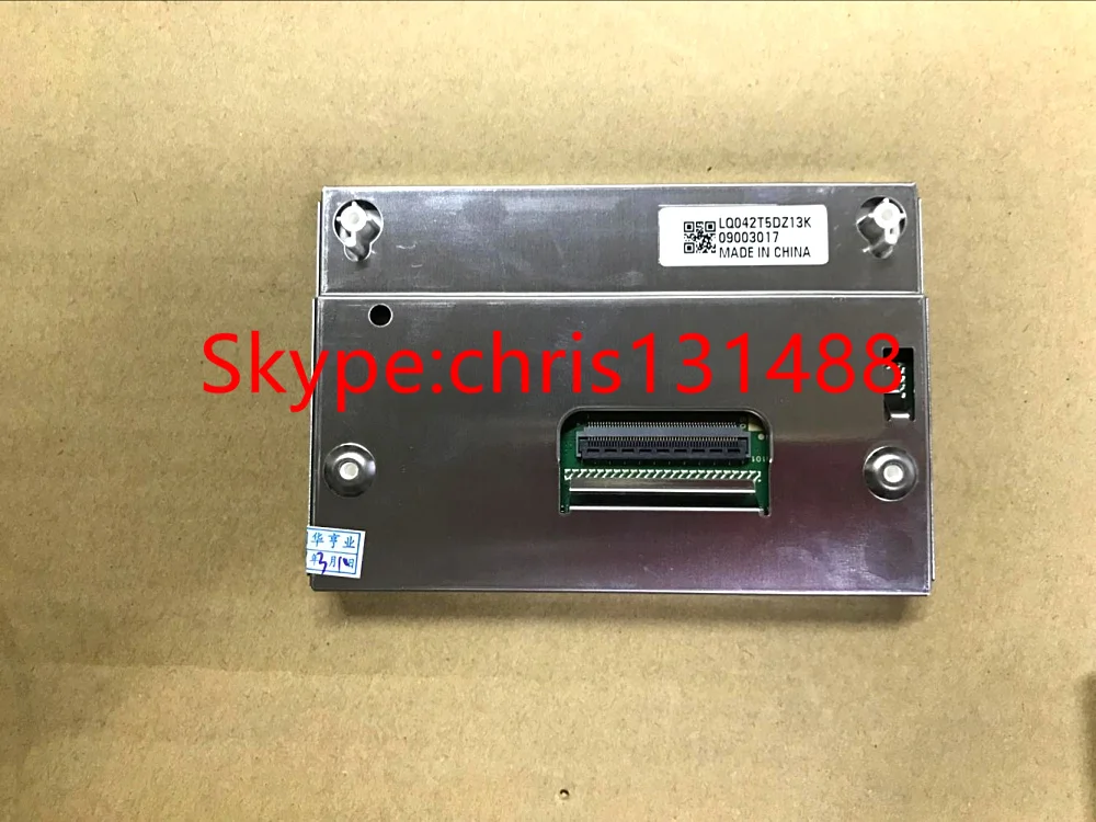 Free Shipping LQ042T5DZ13 LQ042T5DZ13K LQ042T5DZ13A NEW A+ 4.2 INCH LCD DISPLAY Screen Panel for mercedes metris 2017