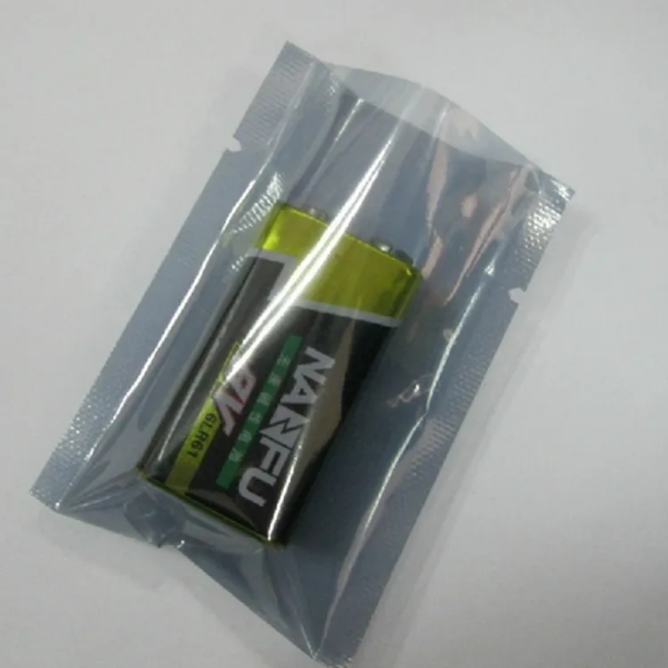 8cm*12cm Open Top Anti-Static Shielding Plastic Pack Packaging Bags ESD Anti Static Packing Bag Antistatic Storage Bags