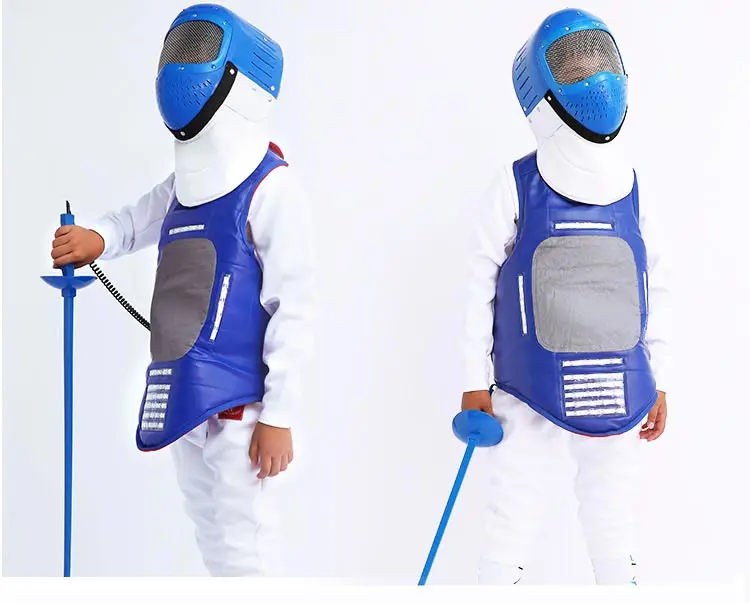 WSFENCING Child Electric Traning suit(Plastic mask,weapon and clothes)