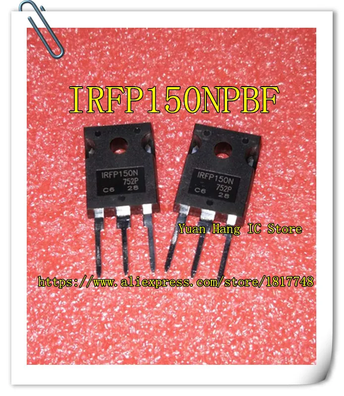 

10PCS/LOT IRFP150NPBF IRFP150N IRFP150 42A 100V TO-247 IR field effect transistor