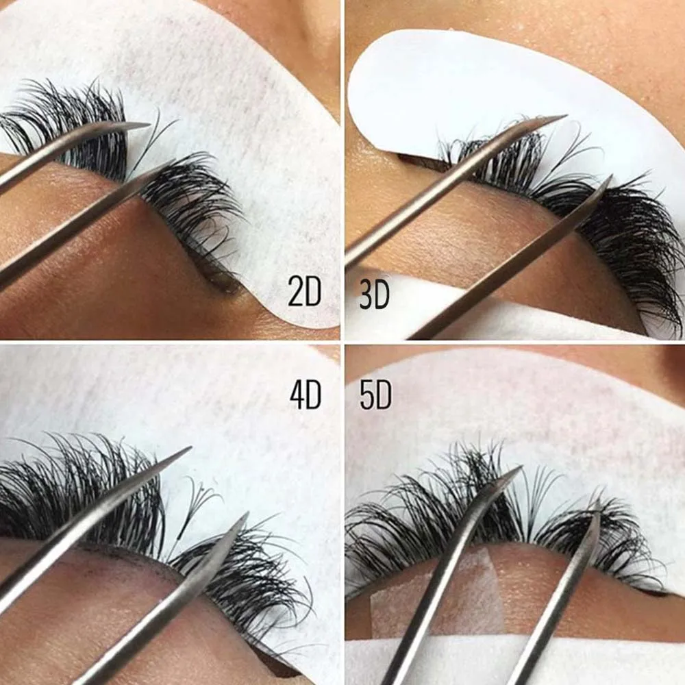 Fadvan 1 Second Easy Fanning Makeup Lashes Extension False Eyelash Blooming DIY Fans 2D/3D/4D/5D/10D Grafting/Building