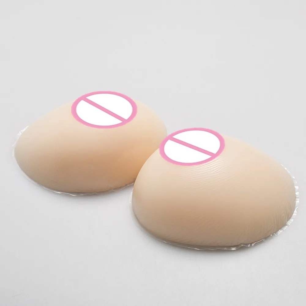 Silicone Breast Transgender Enhancer Implant  600g/pair Artificial Breast Forms Fake Boobs False Silicone Crossdresser