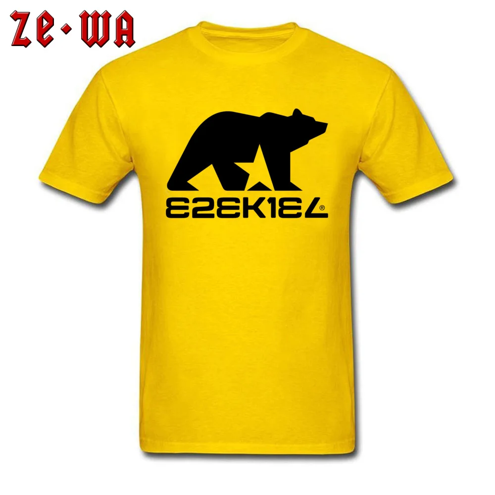 Ezekiel Bear Funny Young T Shirt Crew Neck Short Sleeve 100% Cotton Tops Shirt Custom Tshirts Top Quality Man's Sweatshirt