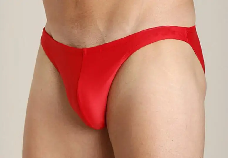 Free shipping pieces dark gray Men\'s underwear Sexy briefs Sports sexy narrow edge bikini Private customized BOYTHOR