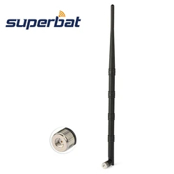 Superbat 2.4GHz 15dbi WiFi Router Tilt-Swivel Wireless LWU Antenna RP-SMA Male(Female pin) Connector