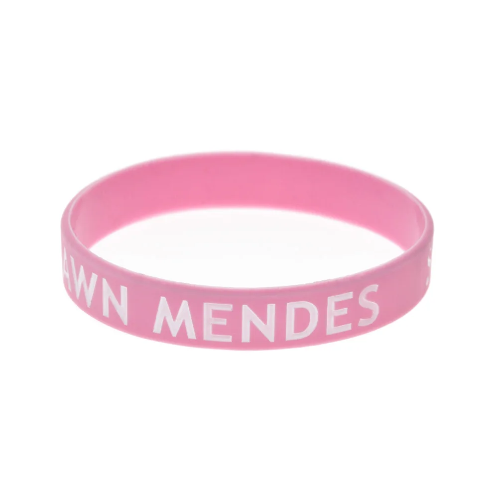 1 PC SHAWN MENDES Silicone Rubber Wristband For Music Fans