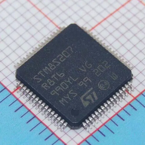 

New microcontroller chip STM8S207R8T6 STM8S207RBT6 LQFP64 imported