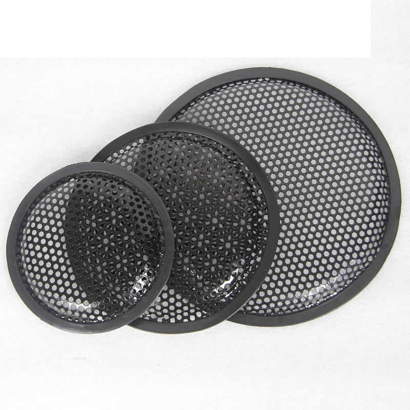 For 5"/6.5"/8"/10"/12"/15" Inch Car Audio Speaker Conversion Net Cover Decorative Circle Metal Mesh Grill Protection