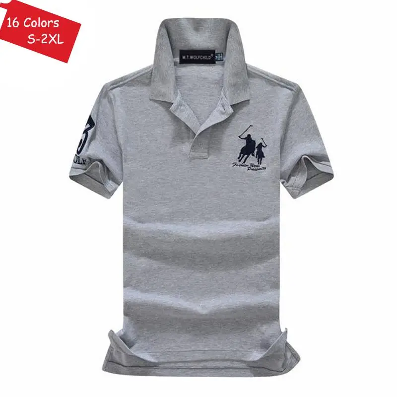 Polos de manga corta para hombre, camisetas deportivas informales con solapa, Tops ajustados de moda, 100% algodón, alta calidad, novedad de verano