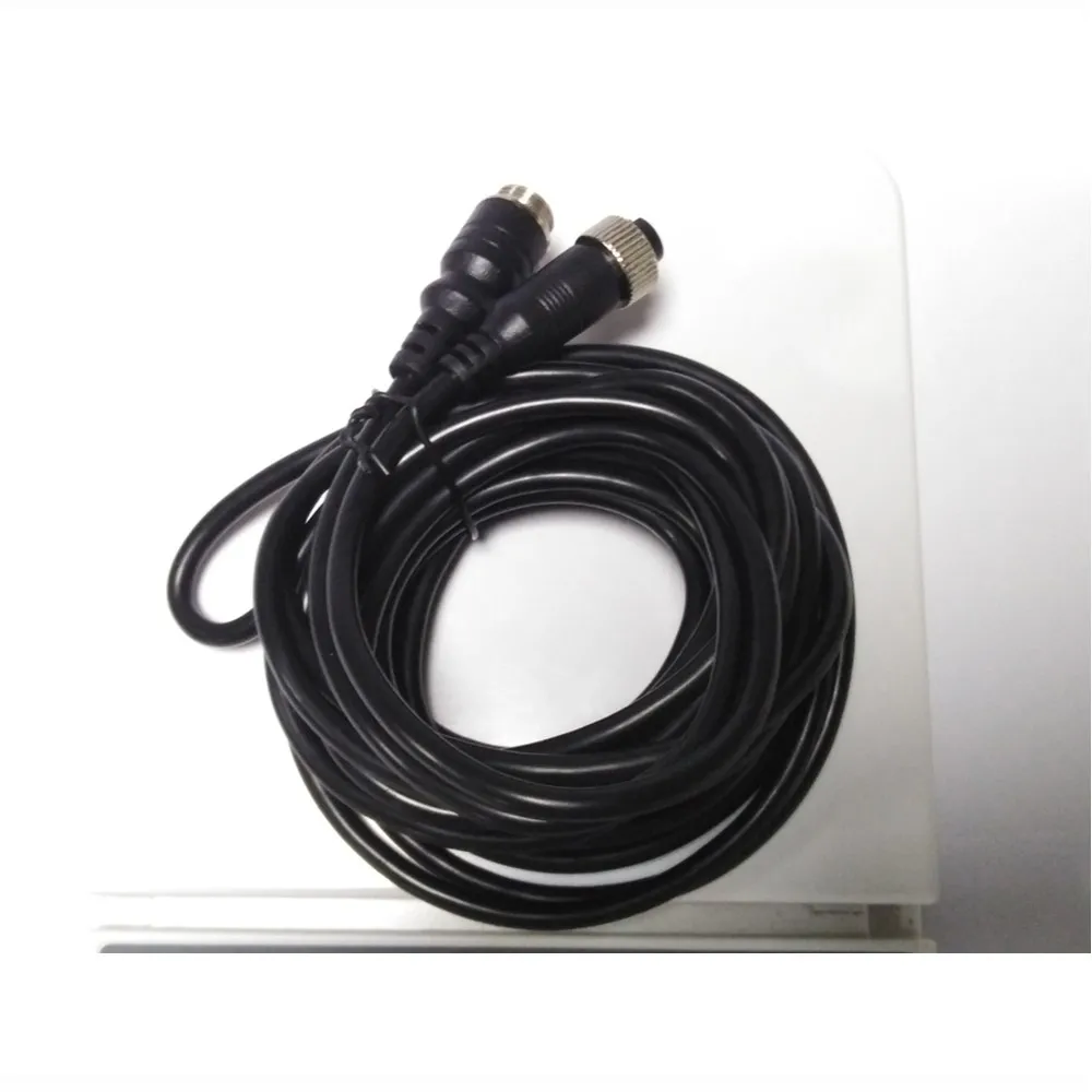 LSZ 5m source factory to undertake custom-made car camera video cable aviation male and female head extension line 4P avia