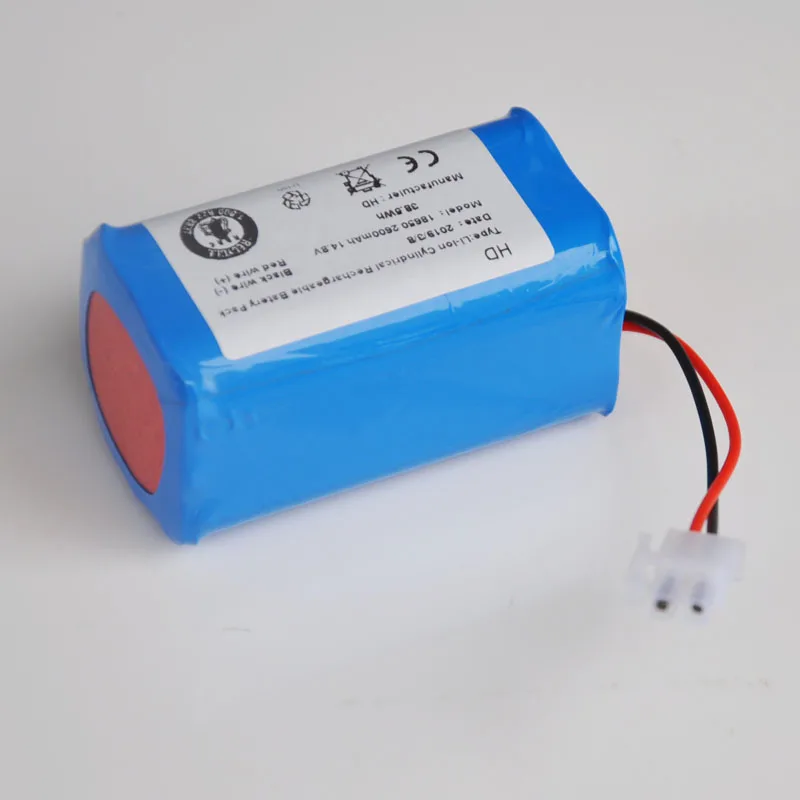 14.8V Li-ion Battery 2.6ah For Ecovacs Mirror Vacuum Cleaner CEN540 CEN546 CEN550 CEN640 CEN646 X500 X580 KK8 CR120 CR130 V780