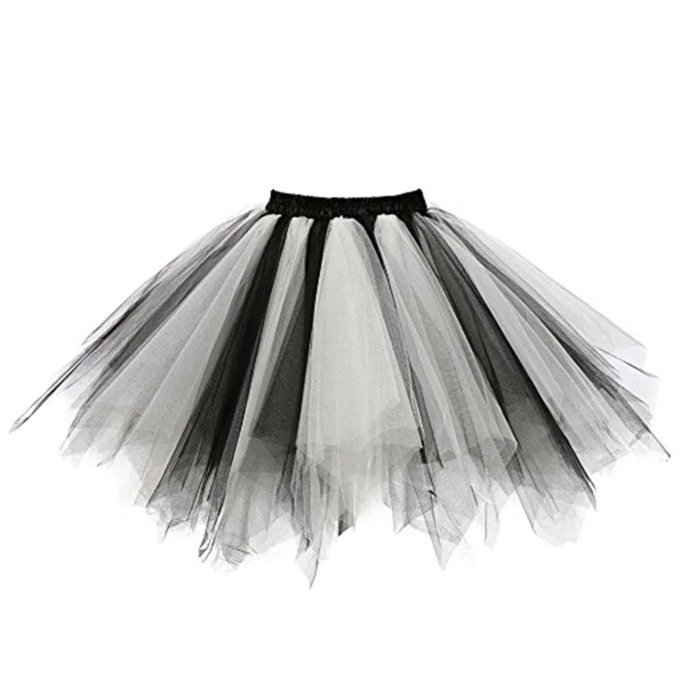 Witte Petticoat Tutu Rok Tule Rock 'n' Roll Ballet Zwanenmeer Onderrok kopen Witte Petticoat Tutu Rok Tule Rock 'n' Roll Ballet Zwanenmeer Onderrok kopen