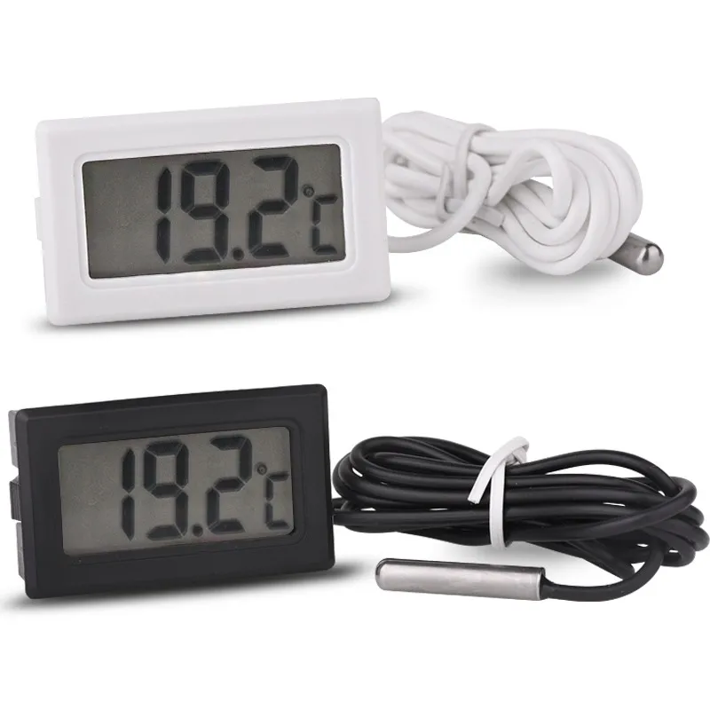 TPM-10 LCD Digital Temperatur Meter Für Gefrierschrank Indoor Outdoor Thermometer Aquarium Elektronische Thermometer Display Kühlschrank