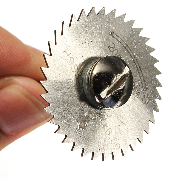 6pcs/set HSS Mini Circular Saw Blade Rotary Tool For Dremel Metal Cutter Power Tool Set Wood Cutting Discs Drill Mandrel Cutoff