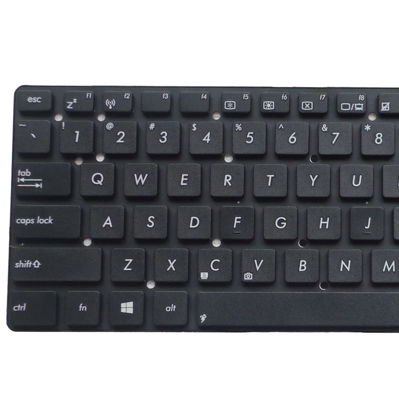 GZEELE New English keyboard FOR ASUS F751LA F751L F751LAV F751LD F751LDV 0KNB0-6100US00 MP-11G33US-528 0KNB0-6125US00 NO Frame