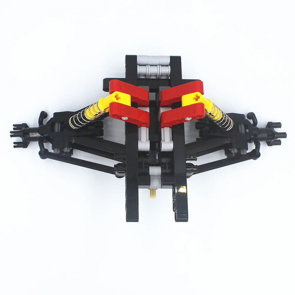 MOC Technical Parts Front Suspension System of Moonshadow Off-Road Vehicle Building Block Compatible with Lego for Kids Boys Toy