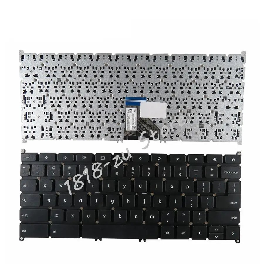 

YALUZU US Laptop keyboard for ACER C720-2848 C720P-3871 C730 C730E C740 C720 C720P English layout BLACK