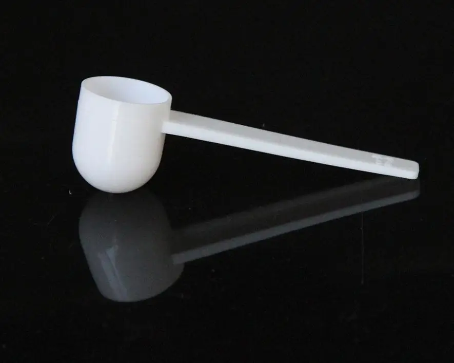 1000pcs Professional White Plastic 5 Gram 5g Scoops/Spoons For Food/Milk/Washing Powder/Medicine Measuring SN1428