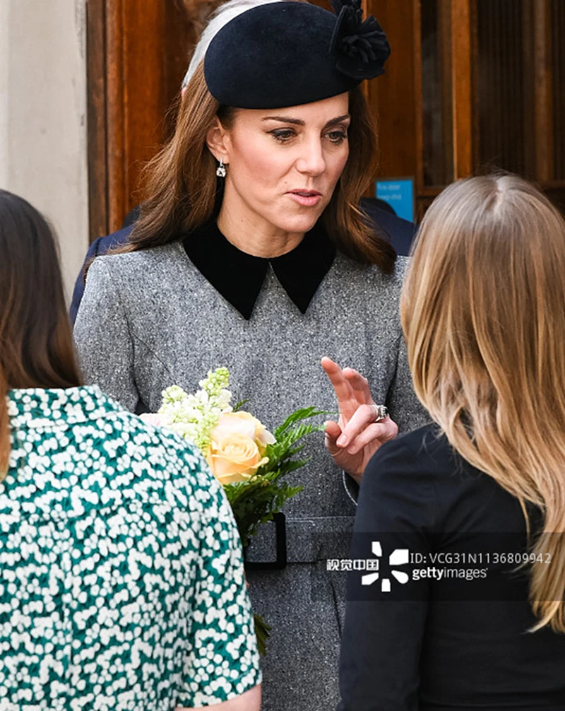 Princess dress New Kate Middleton gray fashion designer women long sleeve A-Line dresses