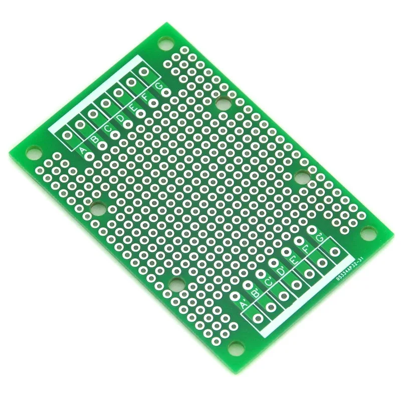 Double-Side Prototype PCB,Universal Board, 47.4x72mm.