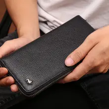 Genuine Leather RFID Wallet for Men with Coin Pocket #5