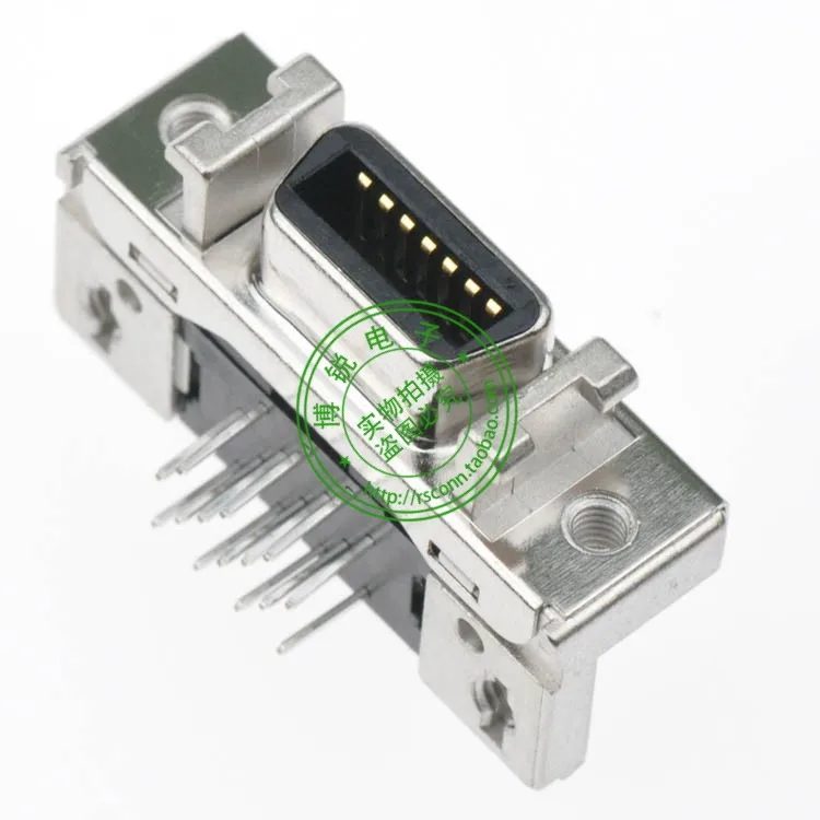 Genuine 3M MDR connector SCSI connector 14PIN 20214 90 degree bend feet