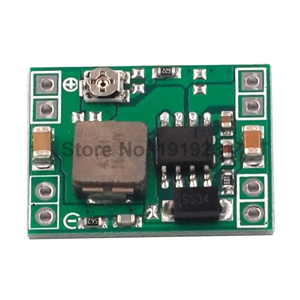 10pcs Ultra-Small Size DC-DC Step Down Power Supply Module 3A Adjustable Buck Converter for Arduino Replace LM2596