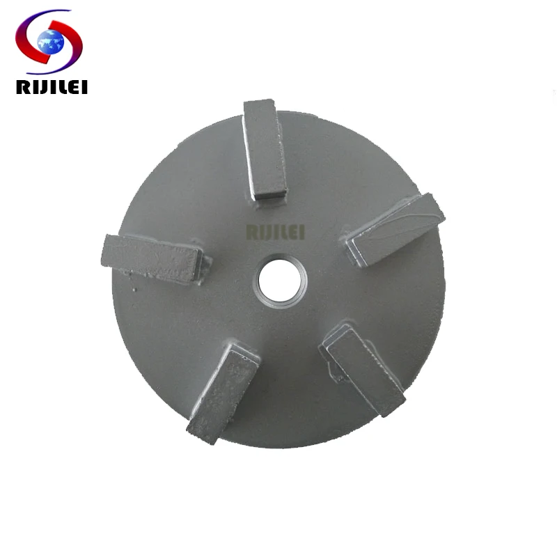 

RIJILEI 12 PCS Diamond Grinding Cup Wheel Concrete Grinding Disc for Level Uneven Surface Metal Diamond Grinding Shoes U70