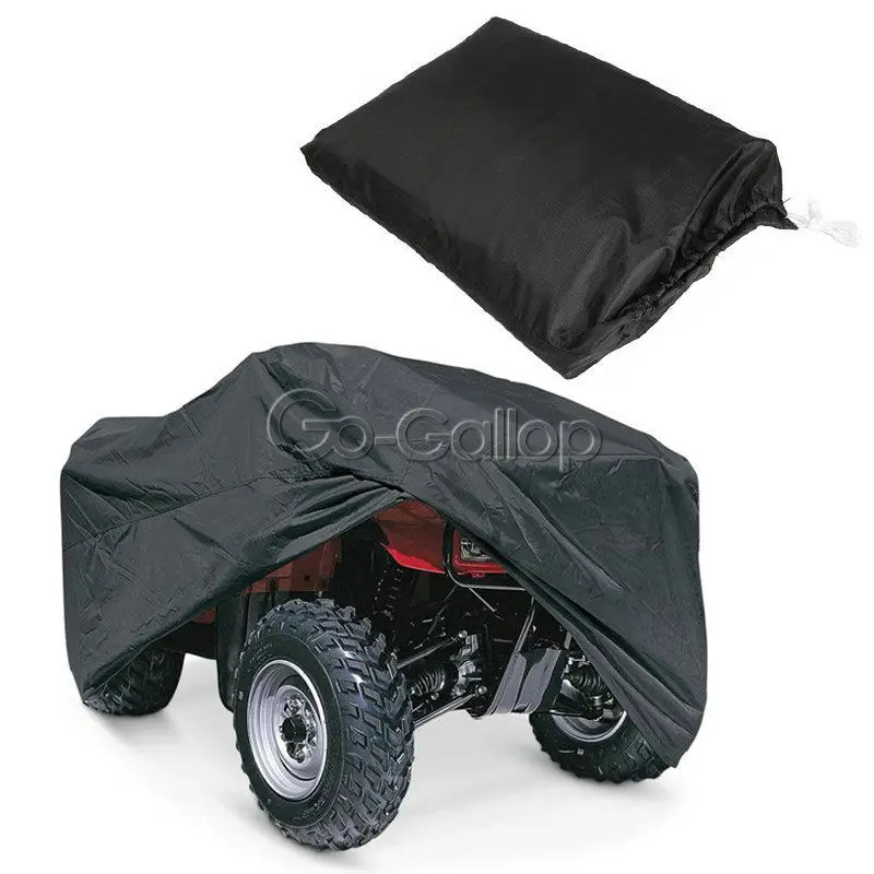 XL Black Rain Proof Waterproof ATV Cover For Yamaha Raptor 250 350 50 660R 700 R/Polaris Predator 500 TLD/Suzuki King Quad 300